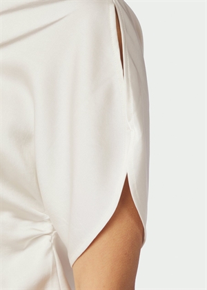 Anelle heavy sateen bluse Pearl Neo Noir 